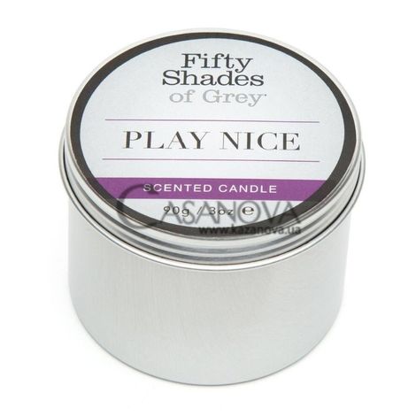 Основне фото Ароматична свічка Fifty Shades Of Gray Play Nice ваніль 90 г