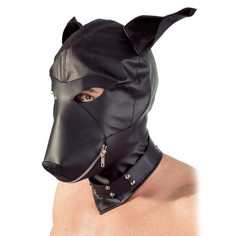 Основное фото Маска собаки Fetish Collection Dog Mask чёрная