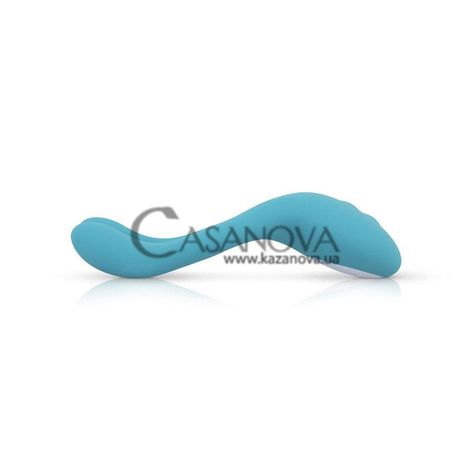 Основное фото Вибратор для пар Cala Azul Dani Couples Vibrator голубой 14,7 см