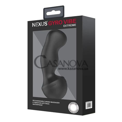 Основное фото Вибромассажёр простаты Nexus Gyro Vibe Extreme чёрный 18 см