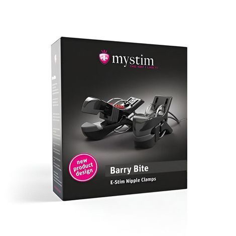 Основное фото Зажимы для сосков Mystim Barry Bite чёрные