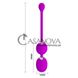 Додаткове фото Вагінальні кульки з вібрацією Pretty Love Werner BI-014548 фіолетові
