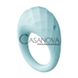 Дополнительное фото Эрекционное кольцо с вибрацией Aquatic Zelie голубое