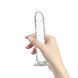 Додаткове фото Фалоімітатор на присосці з віброкулею Addiction Crystal Clean & Clear Toy Collection 7" прозорий 17,8 см