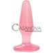 Дополнительное фото Анальная пробка Crystal Jellies Butt Plug Medium розовый 13 см
