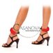 Дополнительное фото Фиксаторы для ног Original Furry Leg Cuffs красные