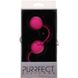 Додаткове фото Вагінальні кульки Purrfect Silicone Duotone Balls рожеві