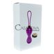 Додаткове фото Вагінальні кульки Boss Series Vibrating Silicone Kegel Balls фіолетові