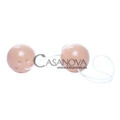 Основное фото Вагинальные шарики Boss Series Duo-Balls 67-00029 телесные