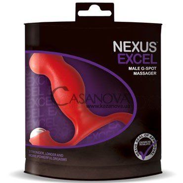 Основне фото Масажер простати Nexus Excel червоний