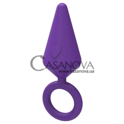 Основное фото Анальная пробка Chisa Candy Plug S фиолетовая 7,1 см