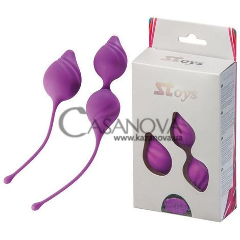 Основне фото Набір вагінальних кульок SToys LoveBall фіолетові