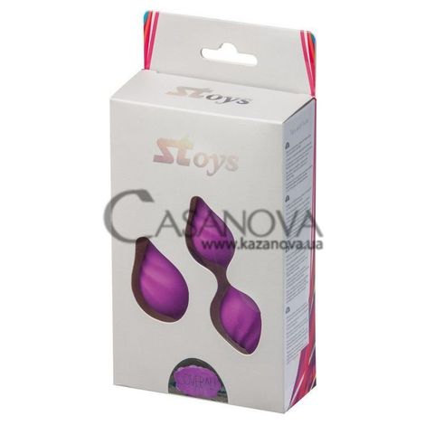 Основное фото Набор вагинальных шариков SToys LoveBall фиолетовые