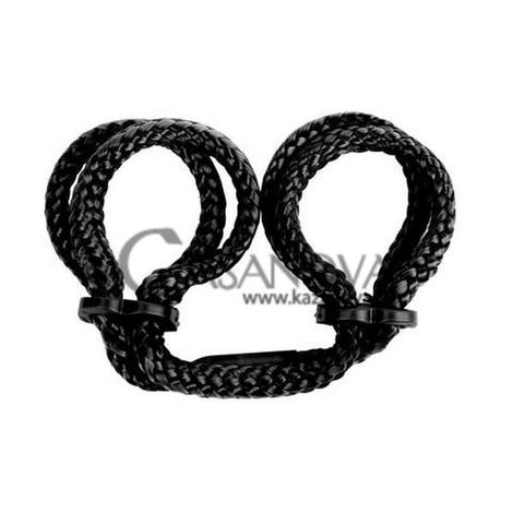 Основне фото Наручники Japanese Silk Love Rope Wrist Cuffs чорні