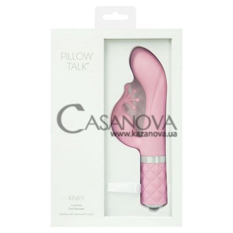 Основное фото Rabbit-вибратор Pillow Talk Kinky розовый 21,5 см