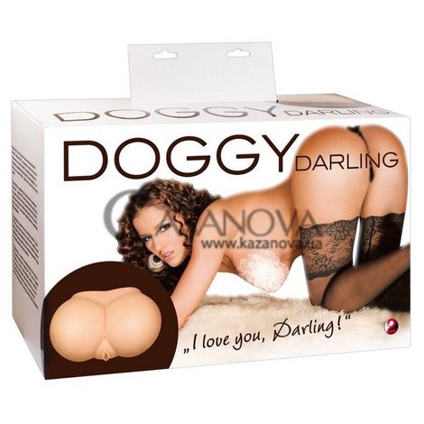 Основне фото Штучна вагіна та анус Doggy Darling тілесна