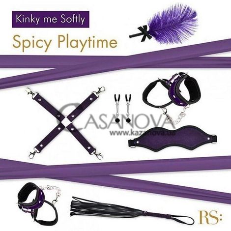 Основное фото БДСМ-набор Rianne S Kinky Me Softly фиолетовый