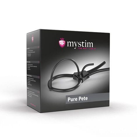 Основне фото Кільце ерекційне для електростимуляції Mystim Pure Pete чорна