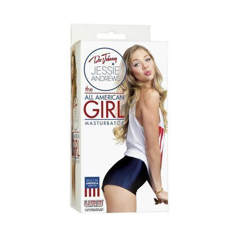 Основное фото Мастурбатор-вагина Doc Johnson Jessie Andrews The All American Girl Masturbator телесный