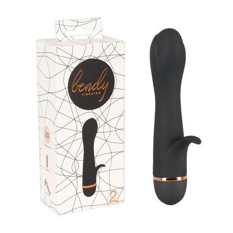 Основне фото Rabbit-вібратор для точки G You2Toys Bendy Vibrator ORI-592196 чорний 16,4 см