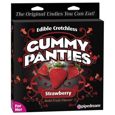 Основное фото Съедобные трусики Gummy Panties клубника