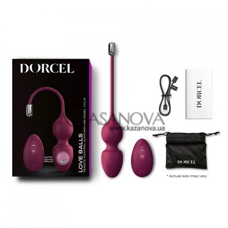 Основное фото Вагинальные шарики Dorcel Love Balls фиолетовые