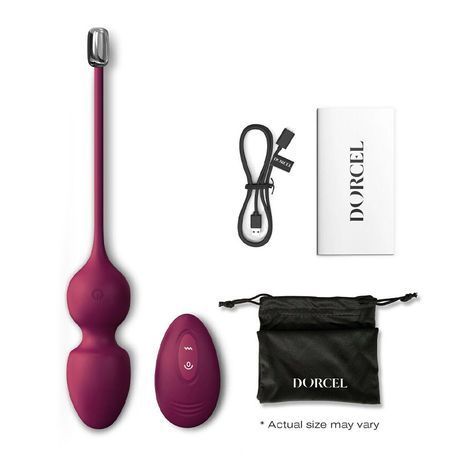 Основне фото Вагінальні кульки Dorcel Love Balls фіолетові