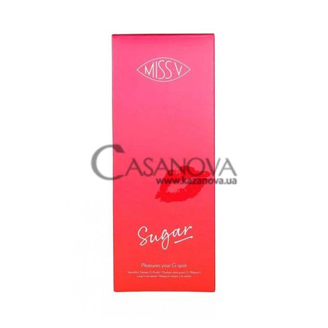 Основное фото Вибратор для точки G Miss V Sugar розовый 18,8 см