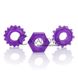 Додаткове фото Набір ерекційних кілець Reversible Ring Set фіолетовий