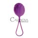 Додаткове фото Вагінальна кулька Mai No.65 фіолетова 4 см