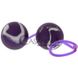 Дополнительное фото Вагинальные шарики Oscilating Duo Balls фиолетовые