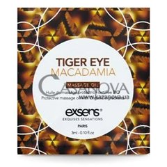 Основне фото Пробник зігрівальної масажної олії Exsens Tiger Eye Macadamia 3 мл