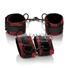 Основное фото Комплект из 2 пар манжет Scandal Universal Cuff Set чёрно-красный