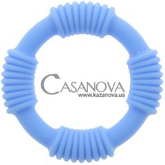 Основное фото Эрекционное кольцо Play Candi Cotton Pop голубое