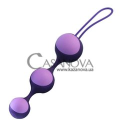 Основное фото Набор из трёх вагинальных шариков Key Stella Balls III фиолетовый