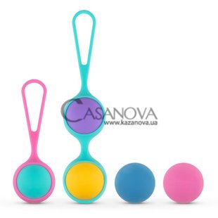 Основное фото Набор вагинальных шариков Post Modern Vibes Kegel Balls Set разноцветный