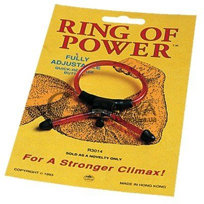 Основное фото Эрекционное кольцо-стяжка Ring of Power красное