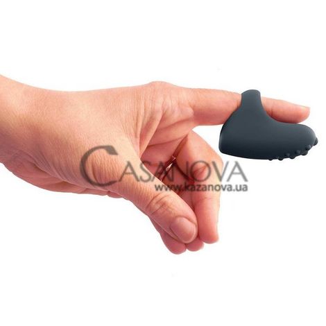 Основное фото Клиторальный вибратор-насадка Dorcel Magic Finger чёрный 5 см