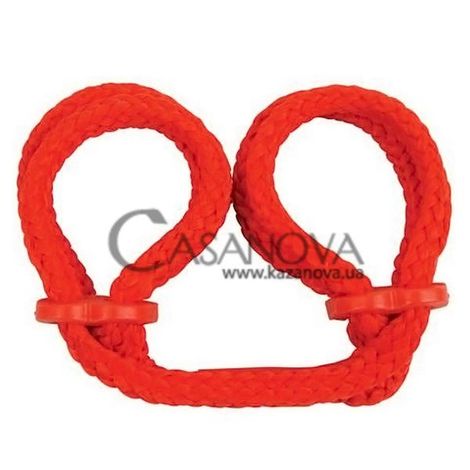 Основное фото Наручники Japanese Silk Love Rope Wrist Cuffs красные