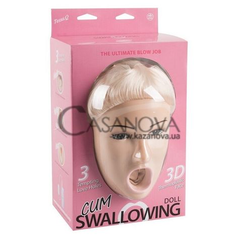 Основное фото Секс-кукла с вибрацией Cum Swallowing Doll Tessa Q телесная