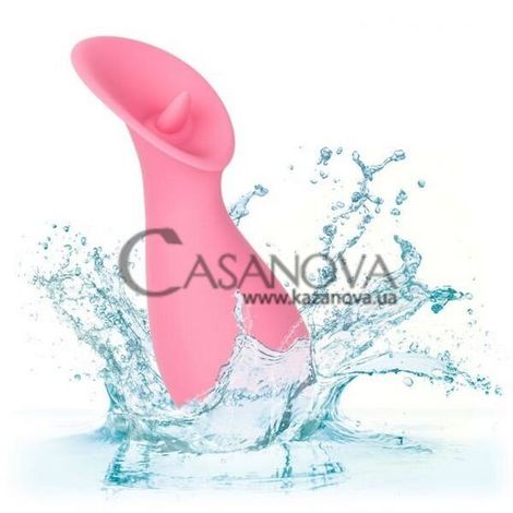 Основное фото Стимулятор клитора Slay #TickleMe розовый 9,5 см