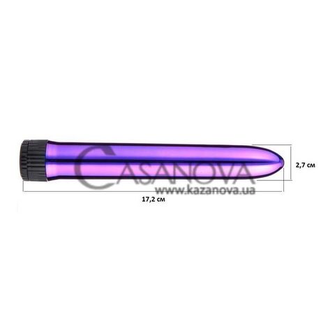 Основное фото Классический вибратор SKN-C062 фиолетовый 17,2 см
