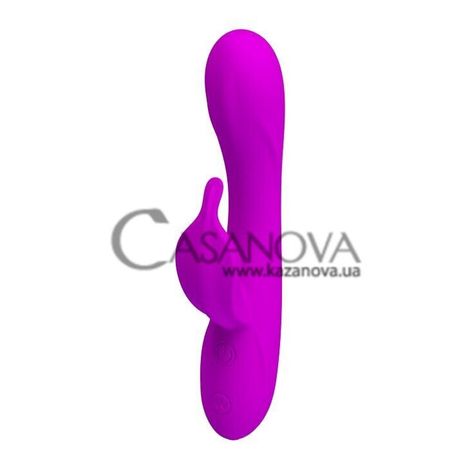 Основне фото Rabbit-вібратор Pretty Love Yves пурпурний 17 см