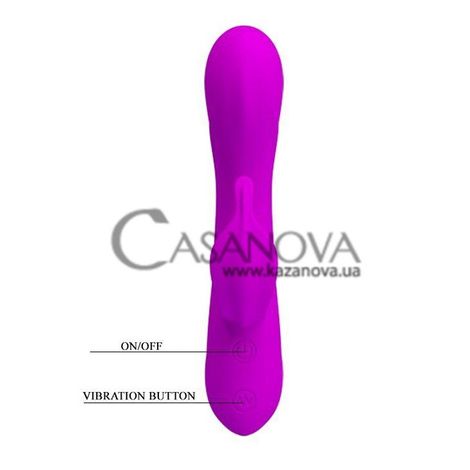 Основне фото Rabbit-вібратор Pretty Love Yves пурпурний 17 см