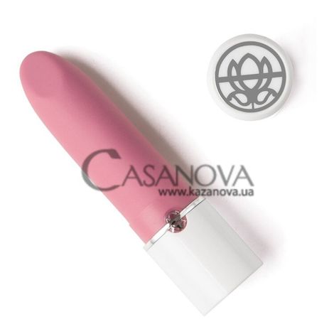 Основное фото Клиторальный вибратор Magic Motion Magic Lotos розовый с белым 10,4 см