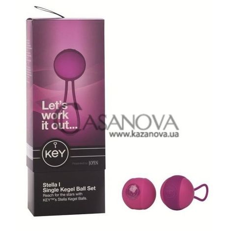 Основное фото Два вагинальных шарика KEY Stella Balls I розовые