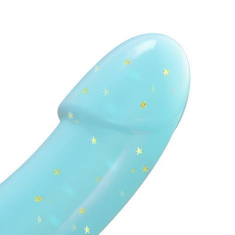 Основне фото Фалоімітатор Dildolls Starlight блакитний 14,8 см