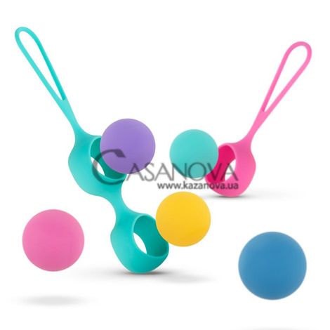 Основне фото Набір вагінальних кульок Post Modern Vibes Kegel Balls Set кольоровий