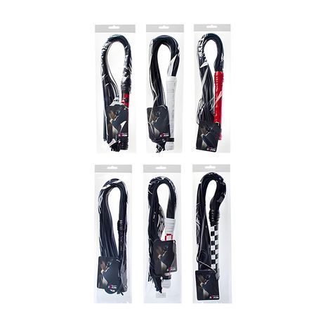 Основное фото Плётка VIP Leather Flogger красно-чёрная