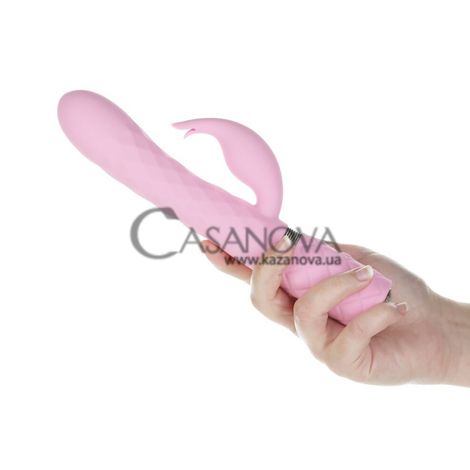 Основное фото Rabbit-вибратор с ротацией Pillow Talk Lively розовый 24 см